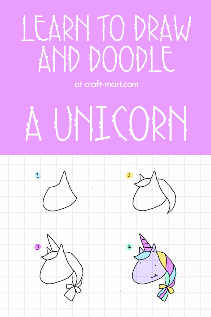 Unicorn Easy Doodles to Draw