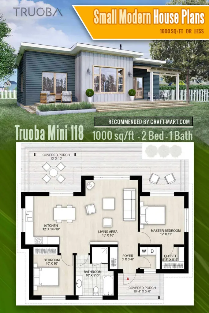 1000 square foot house plan