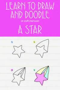 Learn to Draw and Doodle a Star