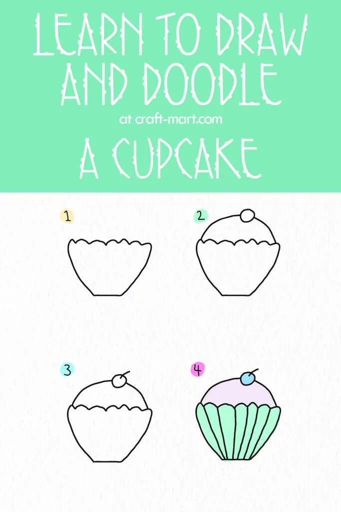 How to Draw a Cupcake