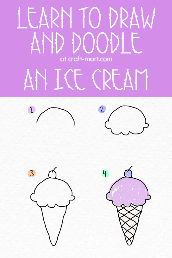 How to Draw an Ice Cream