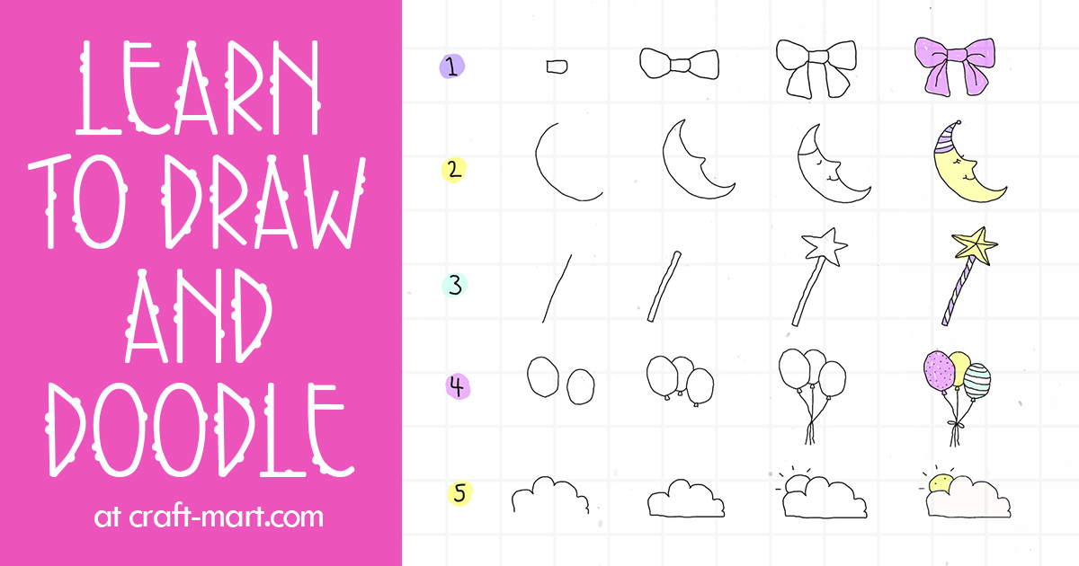 Learn amazing doodle art in 8 steps