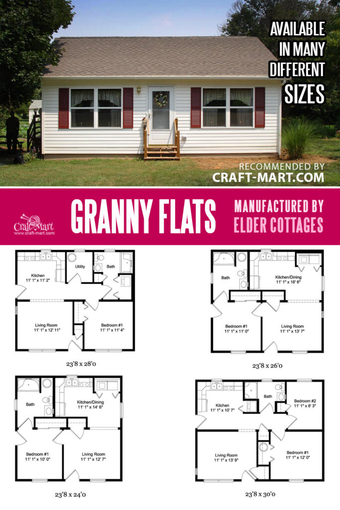 Amish style prefab granny flats for sale