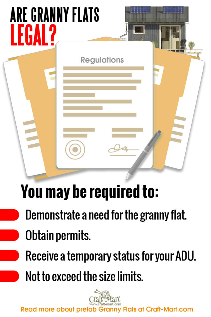 are granny flats legal?