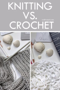 knitting vs. crochet