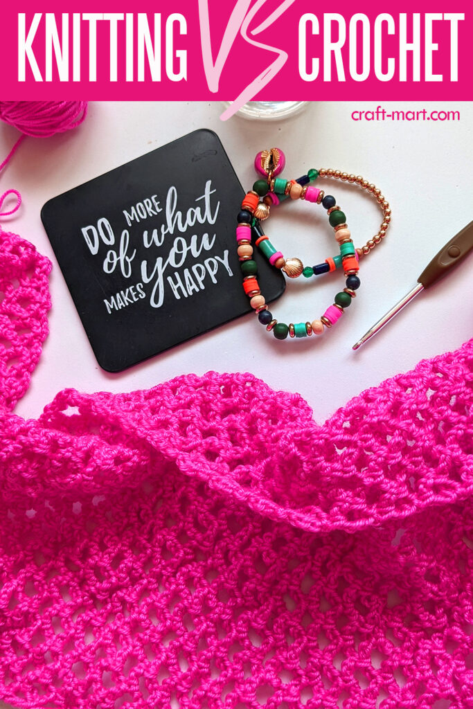 Knitting vs. Crochet