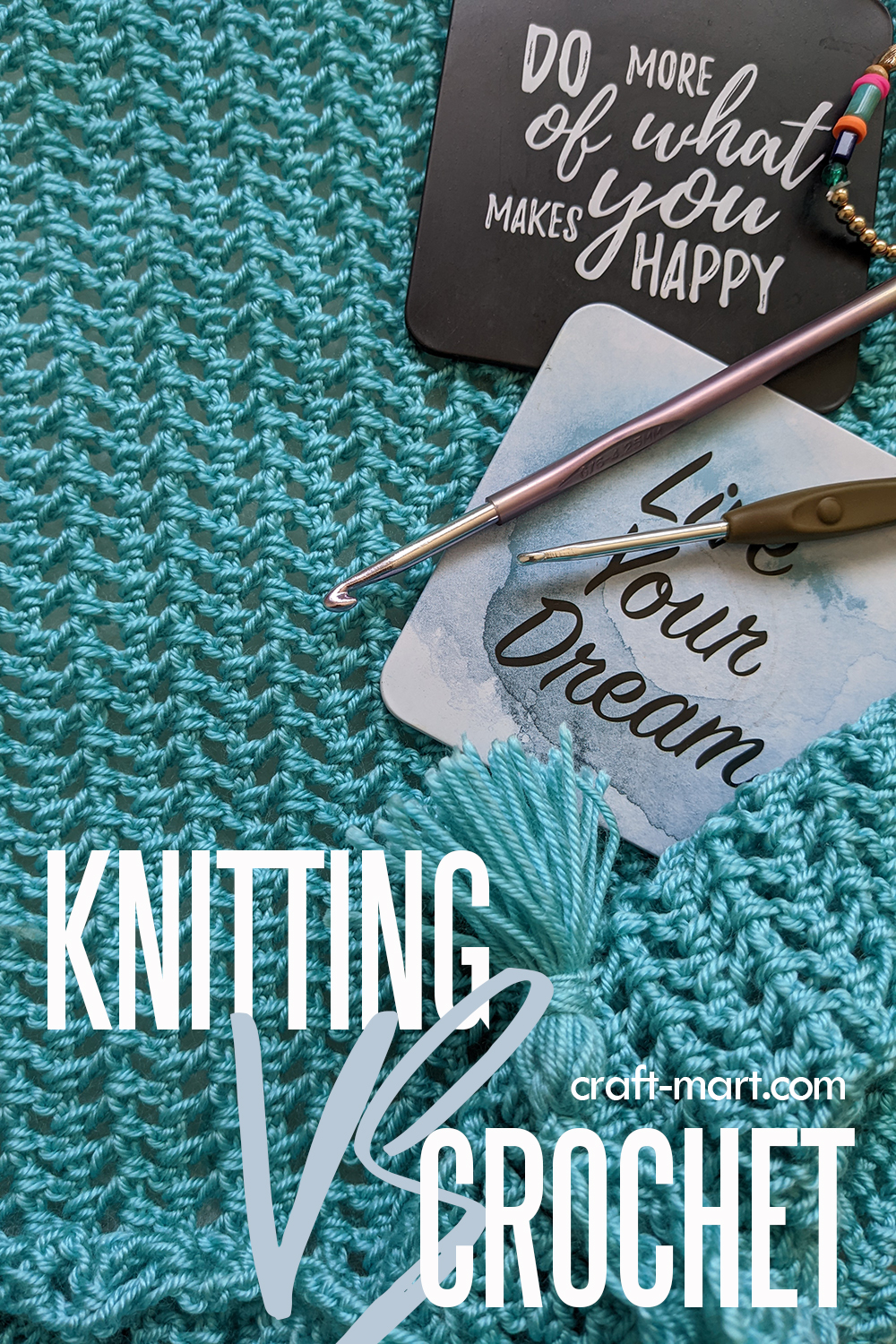 Knitting Vs Crochet Craft Mart