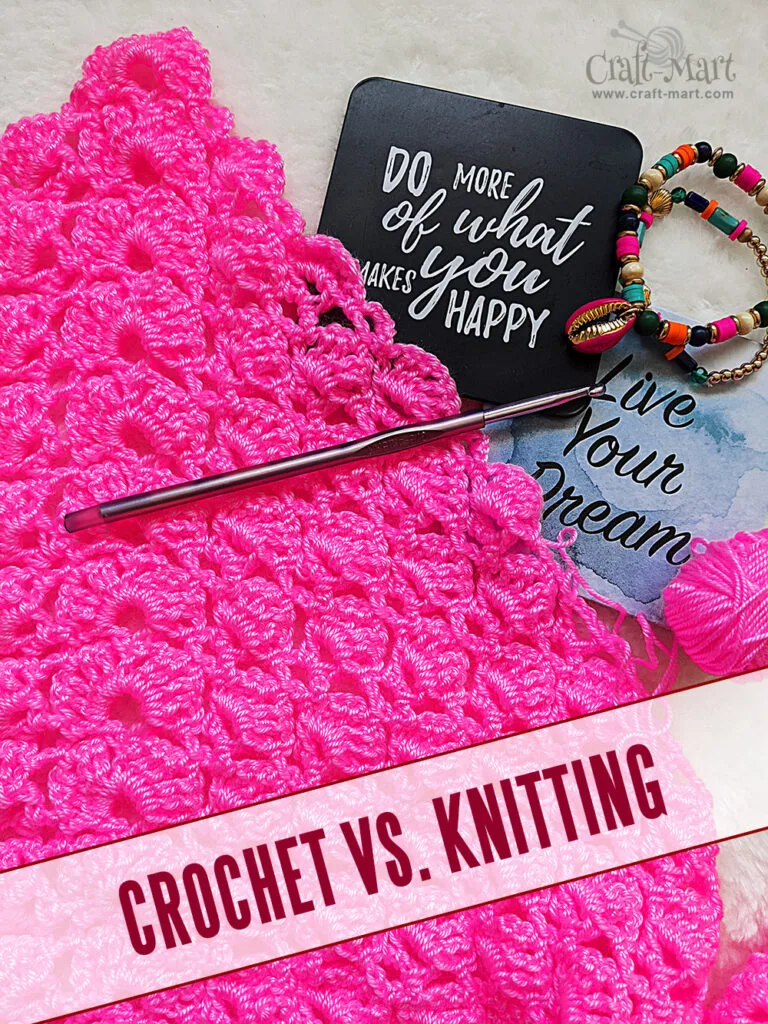 What came first - knitting or crochet?