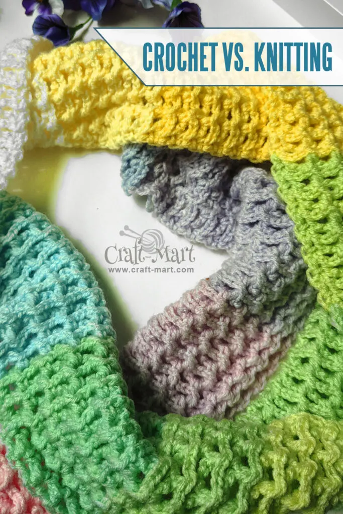 Knitting vs. Crocheting: Which is Better? Which is Harder?