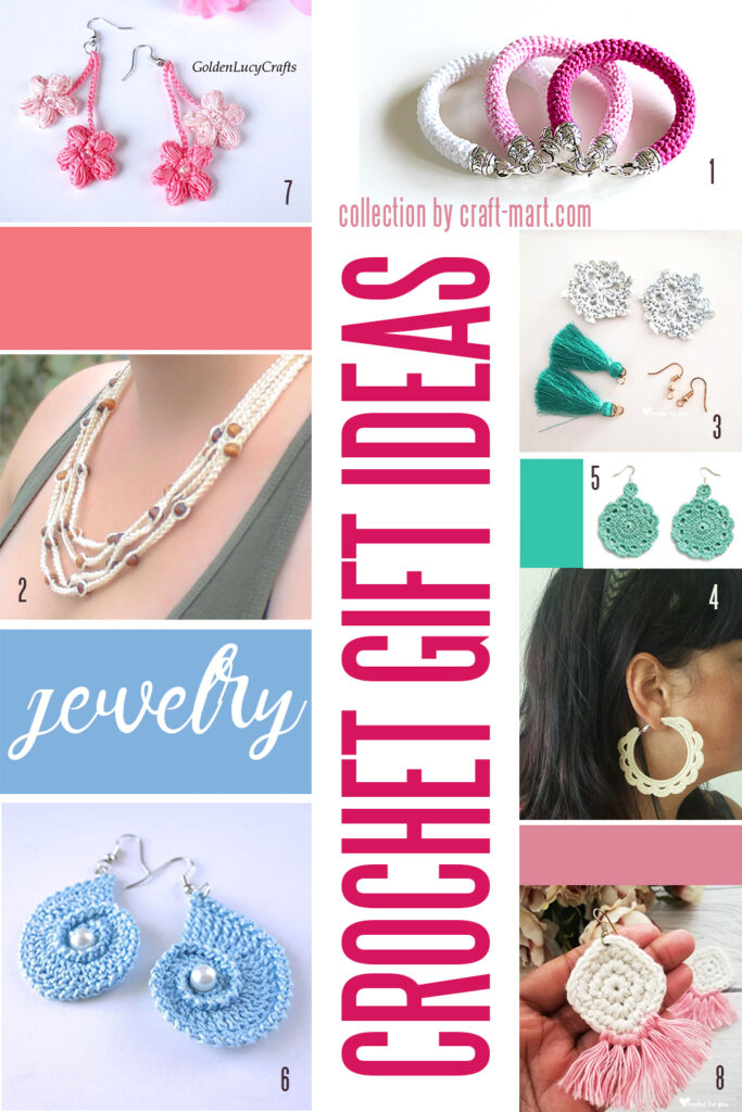 Jewelry: Crochet Gift Ideas