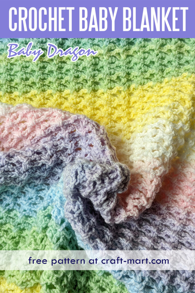 "Baby Dragon" Modern Crochet Pattern