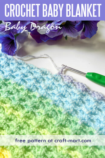 Double Crochet Blanket Pattern 