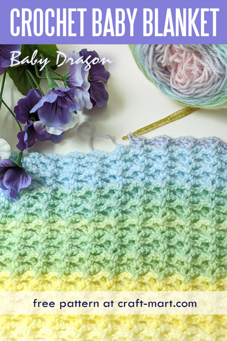 Double Crochet Blanket Pattern 