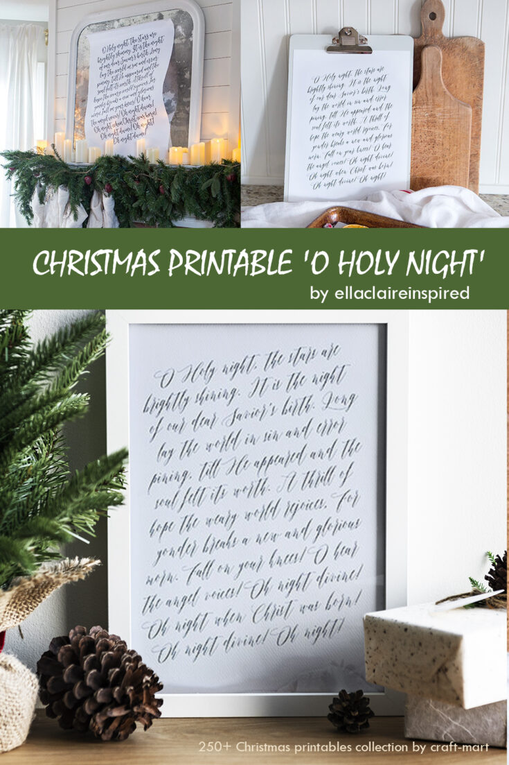 250+ Christmas Printables Collection - Craft-Mart