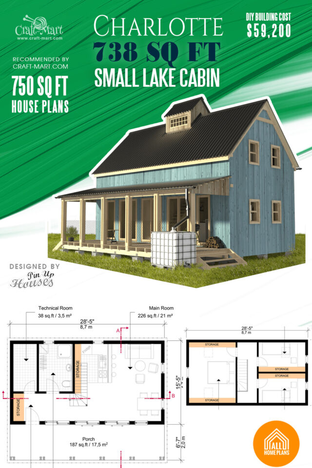 750 sq ft House Plans Can be Affordable - Craft-Mart