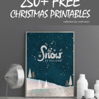 250+ Free Christmas Printables