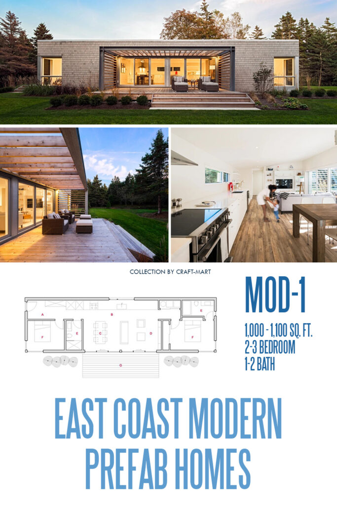 East Coast Modern MOD-1 Prefab Home