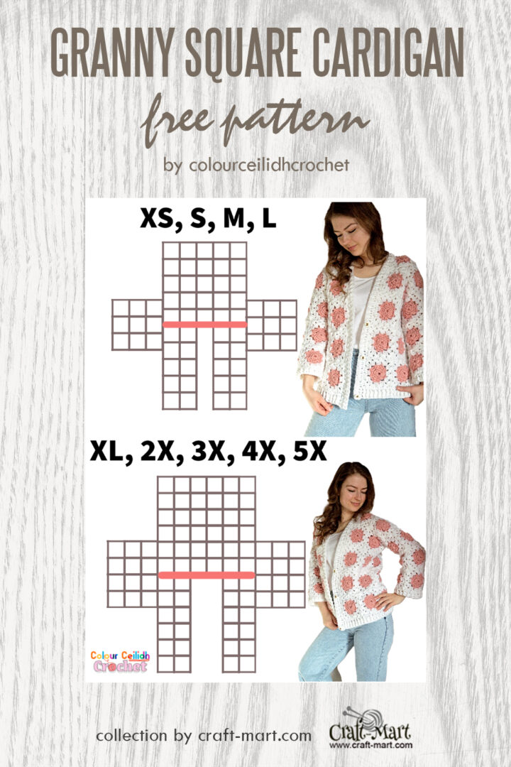 10 free granny square crochet patterns - Craft-Mart