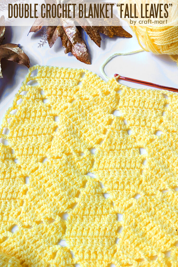 double crochet baby blanket pattern