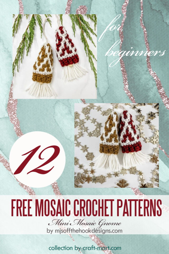 12 Free Mosaic Crochet Patterns for Beginners CraftMart