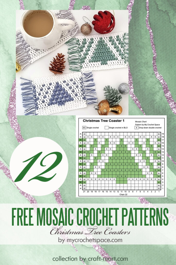 14 Best Mosaic Crochet Patterns to Make