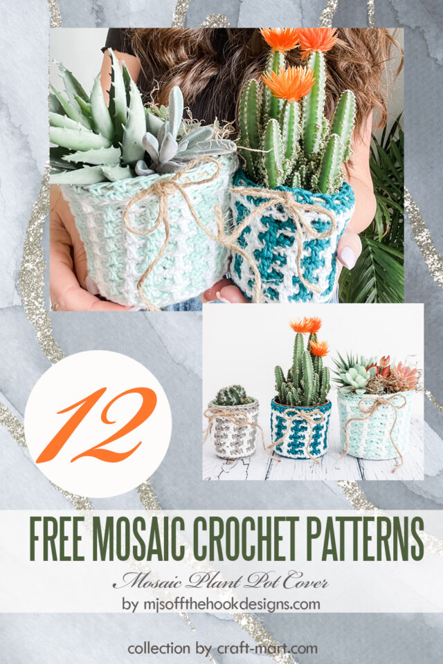 12 Free Mosaic Crochet Patterns for Beginners CraftMart