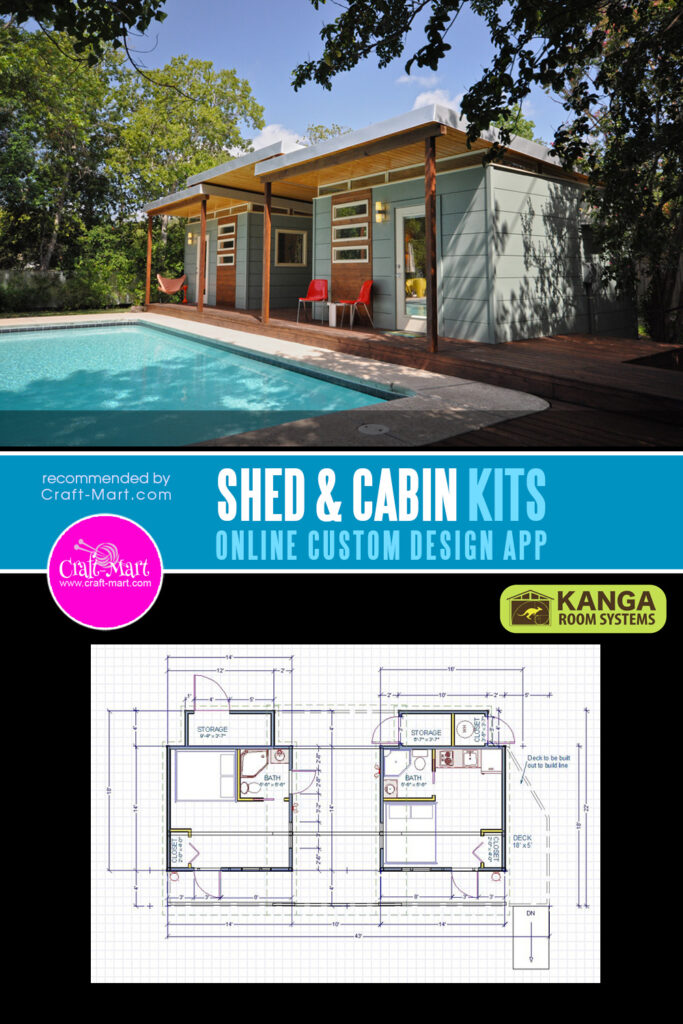 Prefab shed & cabin kits -Kanga Room Systems