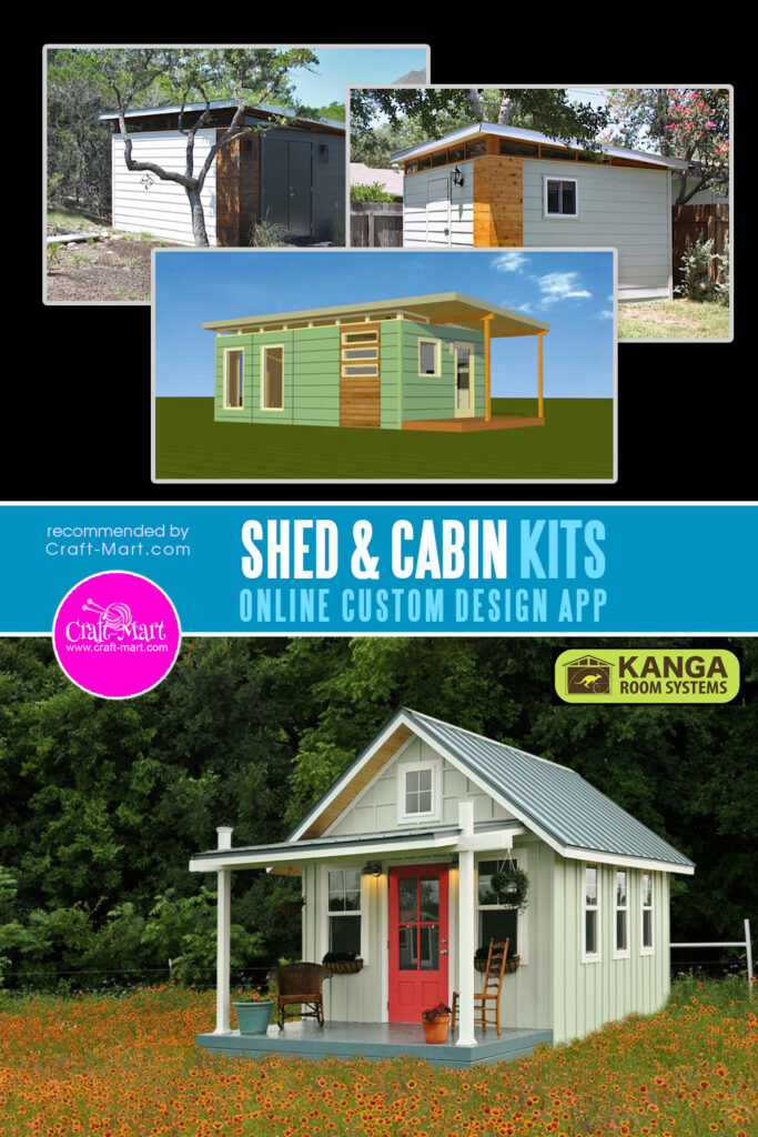 Kanga Room Systems - shed plans, cabin kits