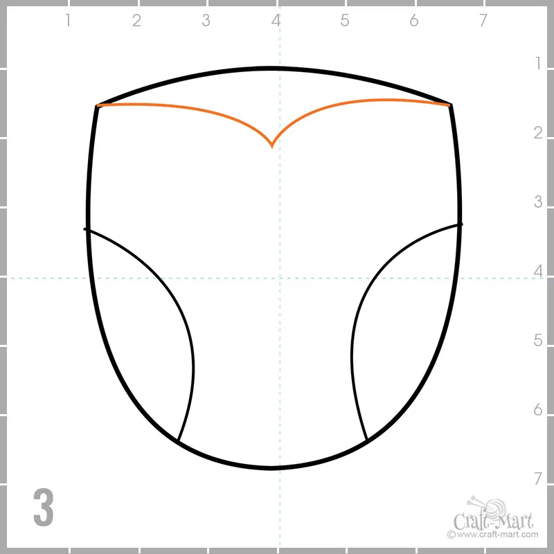 drawing owl's head