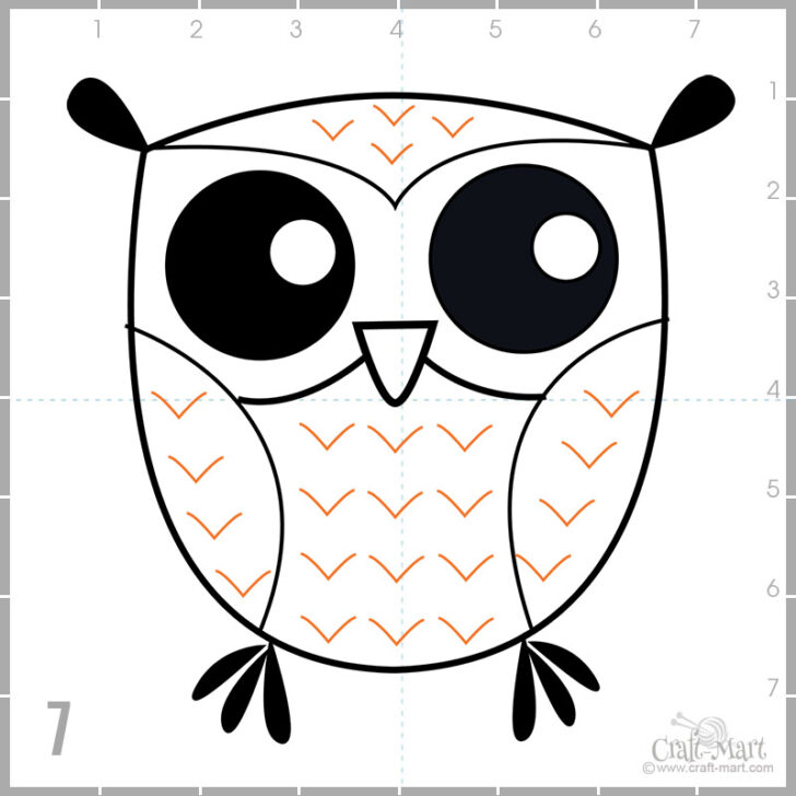 Easy Owl Drawing Step-by-Step Tutorial - Craft-Mart