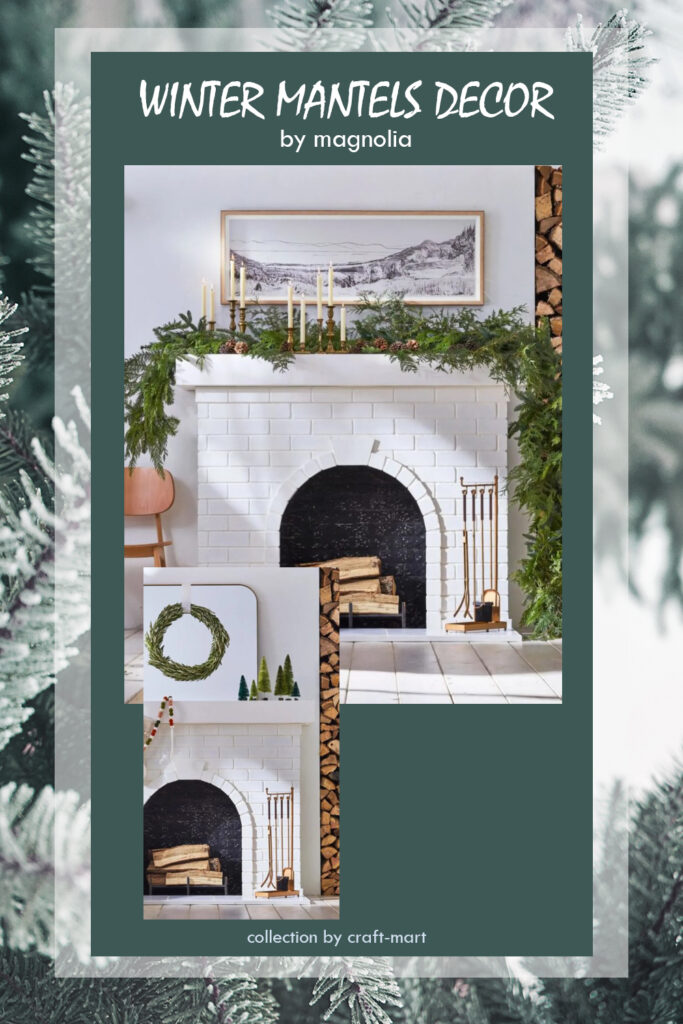 Modern Winter Mantels