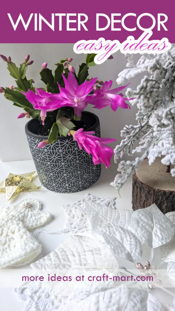 easy winter decor