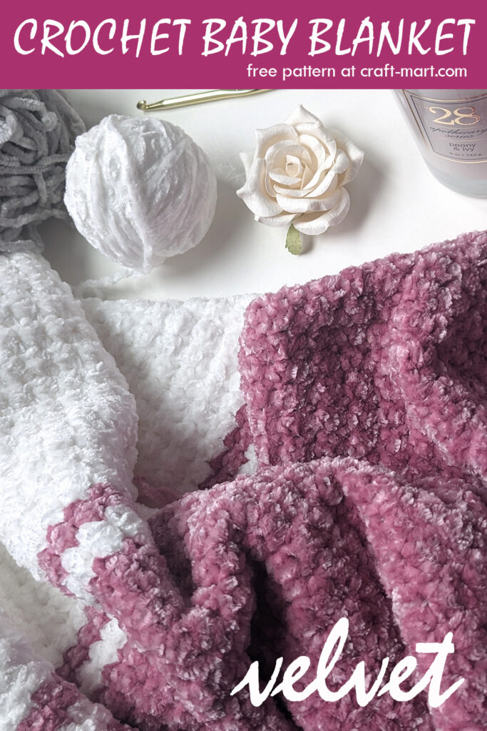 Crochet Velvet Blanket