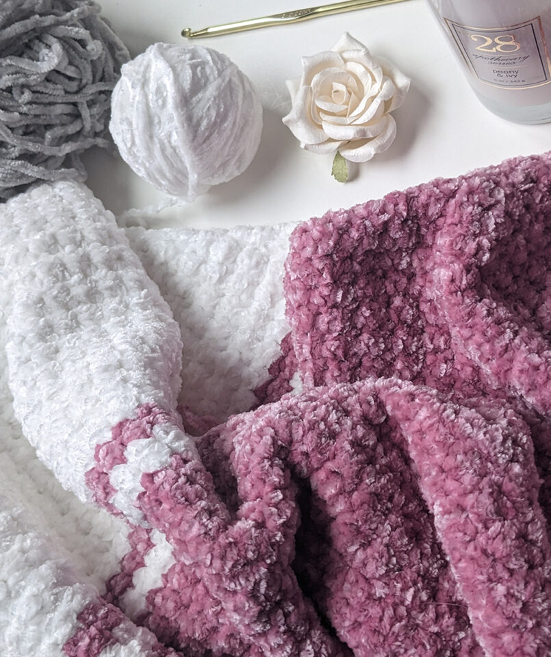 velvet yarn crochet blanket patterns free Archives - Craft-Mart