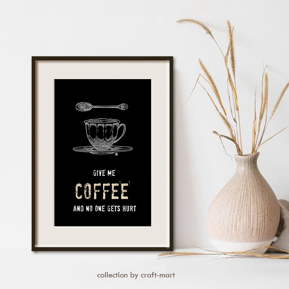 Free Coffee Printable for Your Kitchen