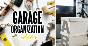 garage organization hacks