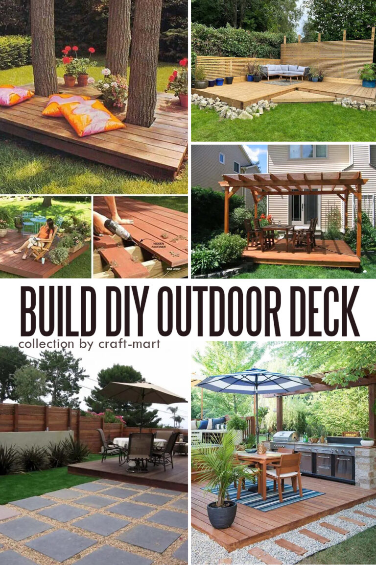 10 Quick and Easy DIY Backyard Projects - Craft-Mart