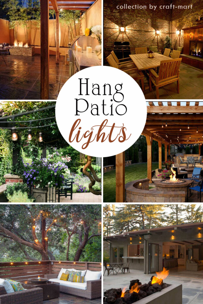 Hang Patio Lights