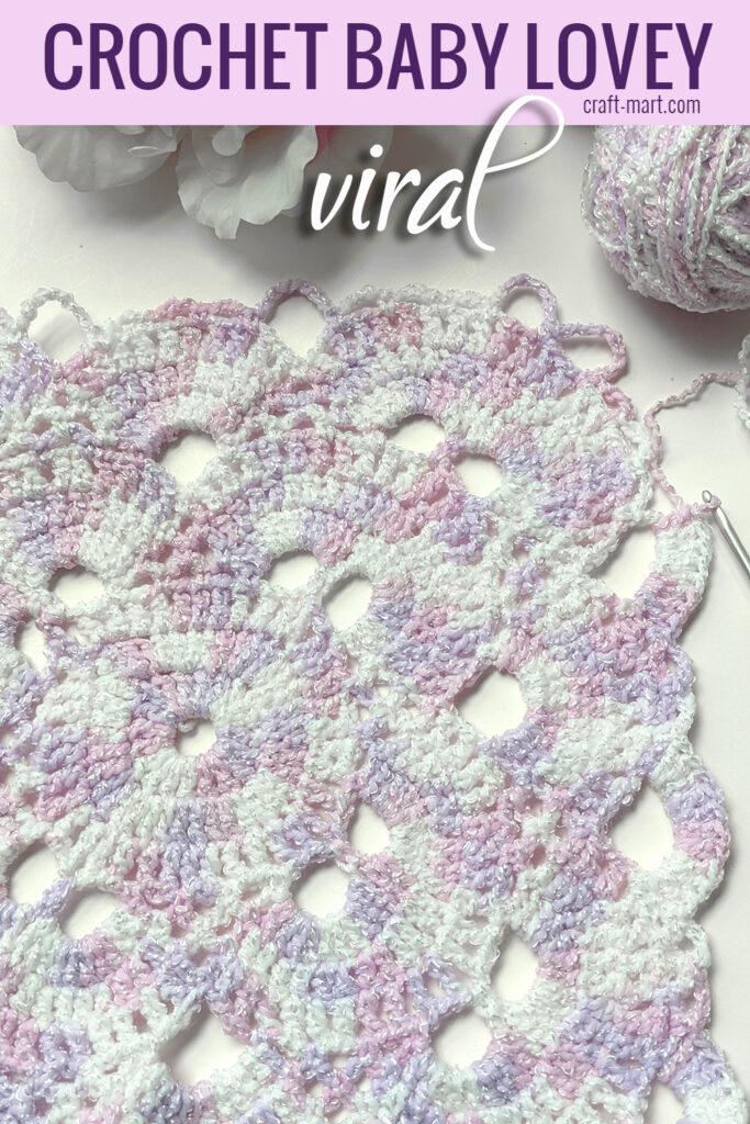 Foundation Row for Viral Crochet Lovey