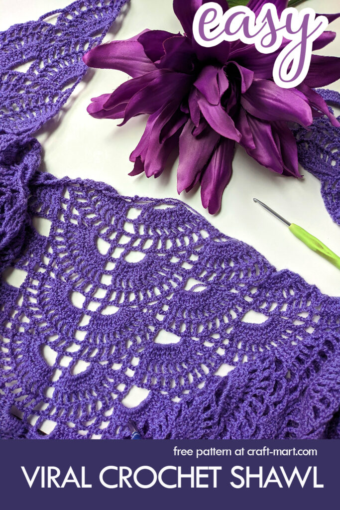 Viral Crochet Shawl Pattern
