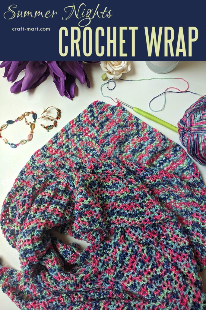 Learn to Crochet a Modern Summer Wrap