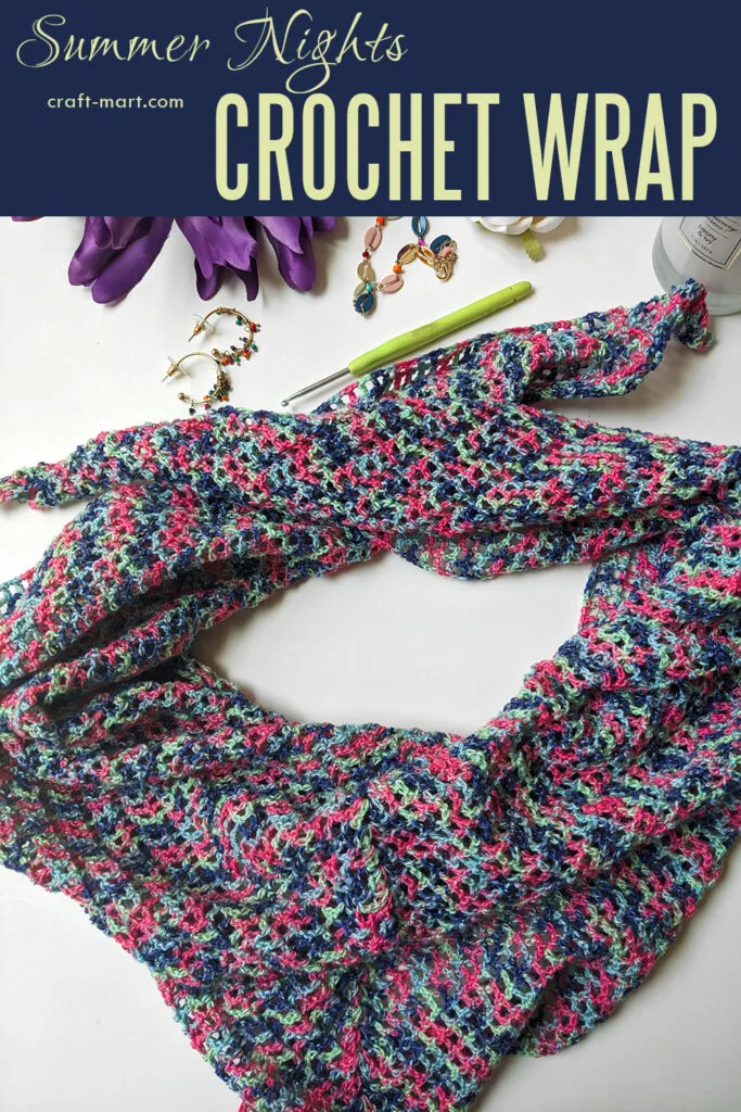 An Easy Modern Crochet Shawl
