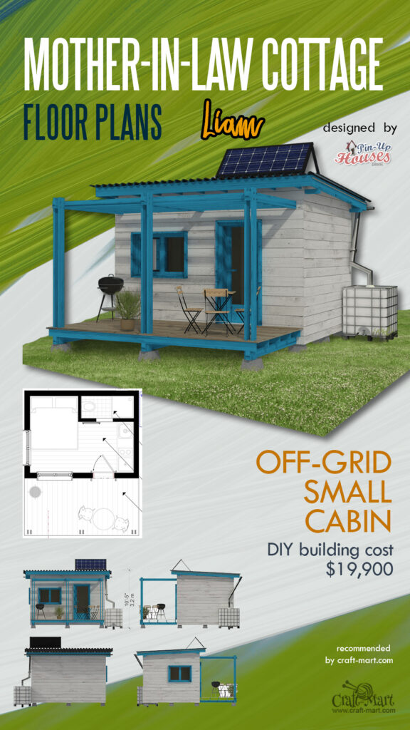 Off-Grid Small Cabin Liam
