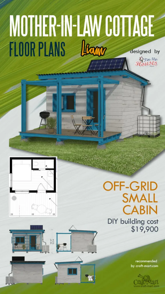 Off-Grid Small Cabin Liam