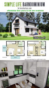 Small Barndominium House Plan Simple Life