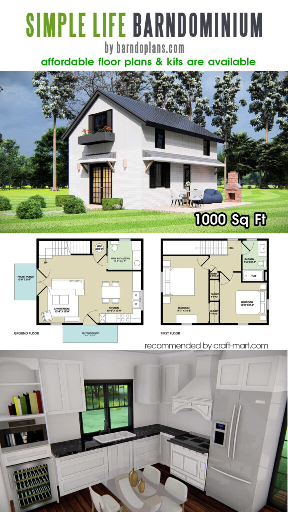 Small Barndominium House Plan Simple Life