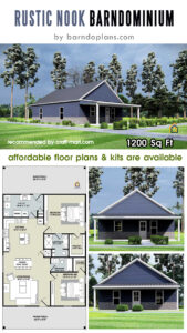 Rustic Nook Barndominium Floor Plan