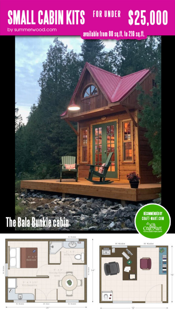 Bala Bunkie Small Cabin Kit