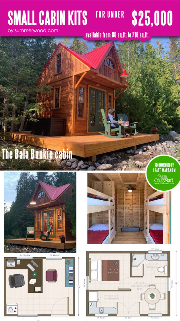Small Cabin Kit Bala Bunkie
