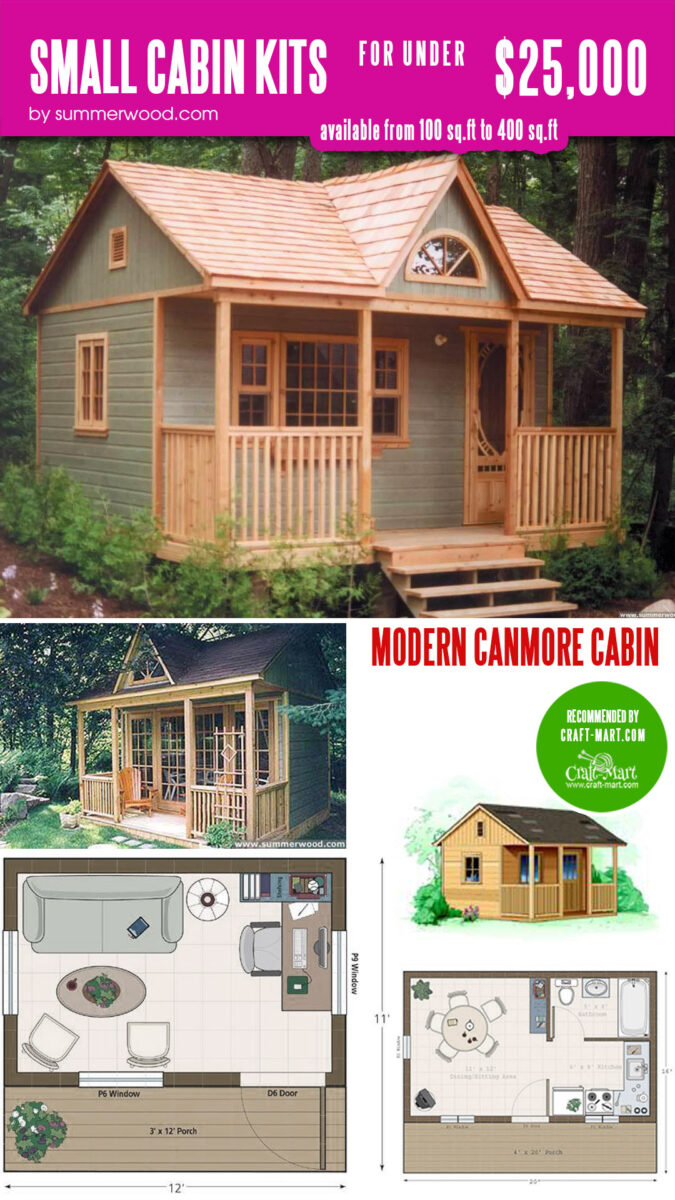 Small Cabin Kits for under $50K - Craft-Mart